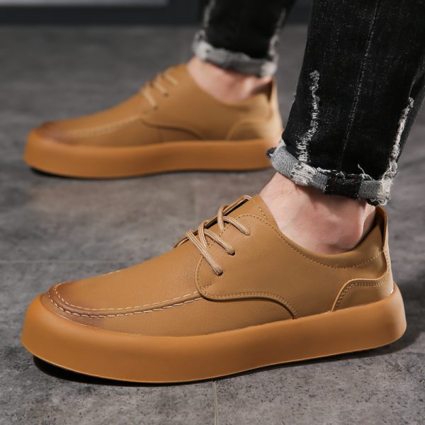 Business Soft Bottom Youth Vintage Martin Boots Korean Style - Image 3