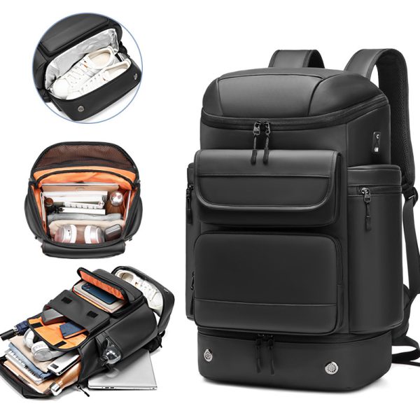 Men's Large Capacity Outdoor Waterproof Backpack - Image 2