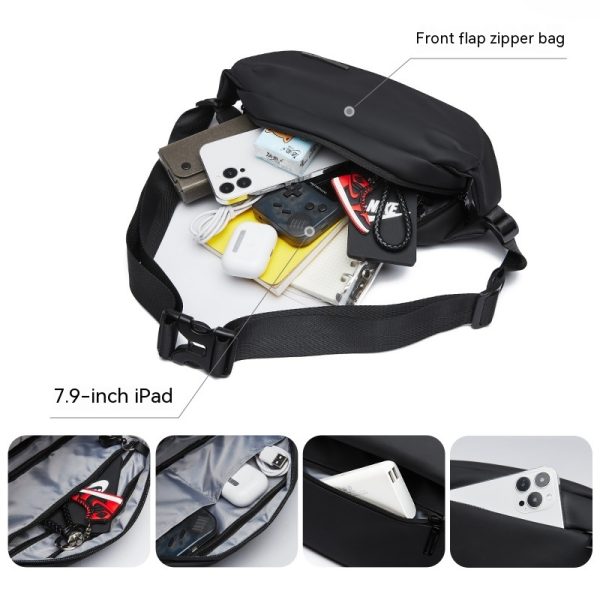 Men's Messenger Bag Functional One-shoulder Riding - Image 2