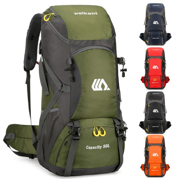 Men And Women On Foot Camping Bag - Image 2