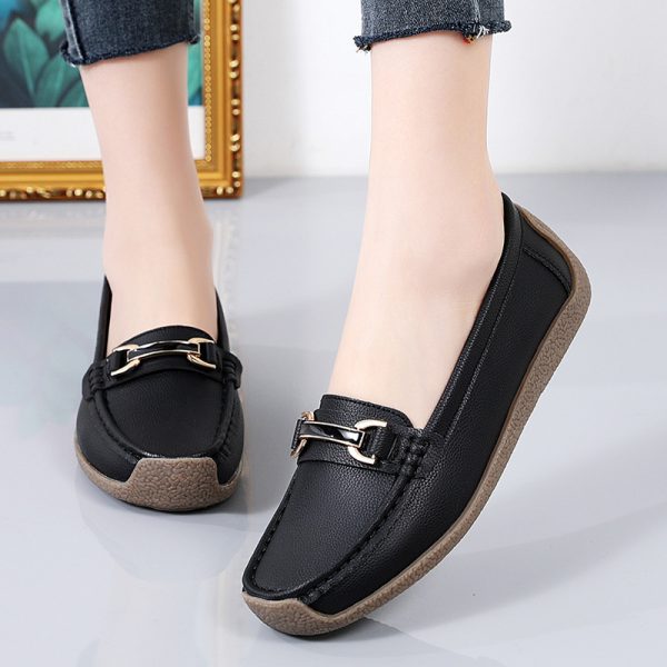 Soft Surface Comfortable Plus Size Loafers - Image 8