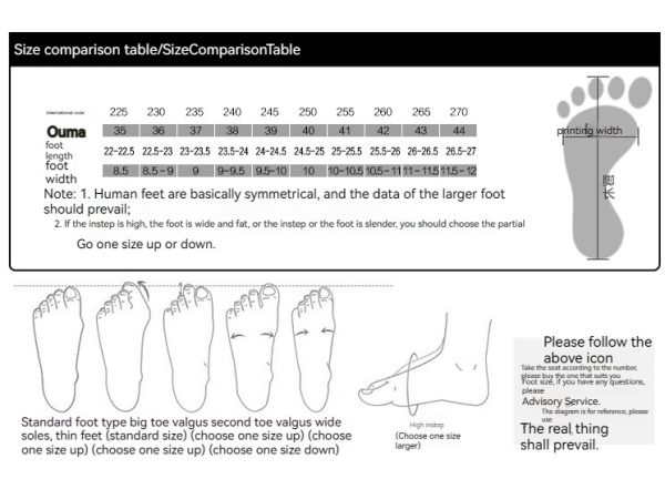 Low-top Platform Sneakers Casual Breathable Comfortable Student Sneakers - Image 9