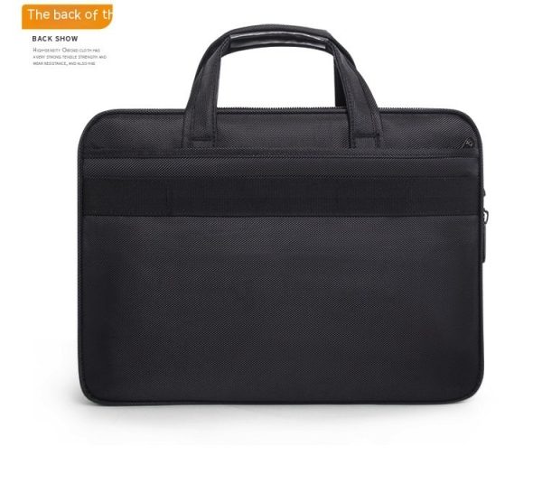 Men's Waterproof Oxford Large Capacity Briefcase - Image 9