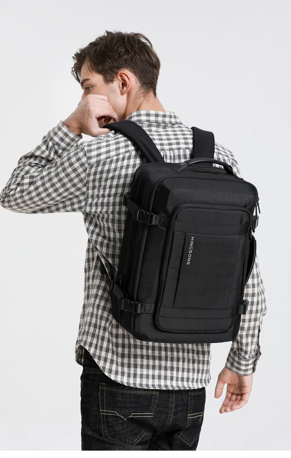 Travel Bag Multi-layer Horizontal Large Capacity Thickened Notebook Backpack - Image 8