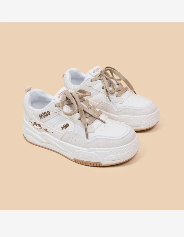 Ins Trendy All-match Niche Popular Thick Bottom Casual Sports Skate Shoes - Image 9