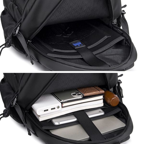 Large Capacity Men's Waterproof Daily Commuter Backpack - Image 5