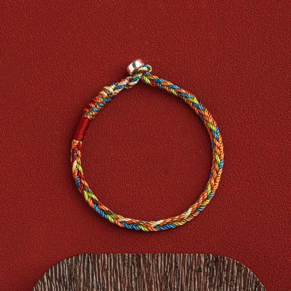Lucky Rope Dragon Boat Festival Colorful Bracelet - Image 4