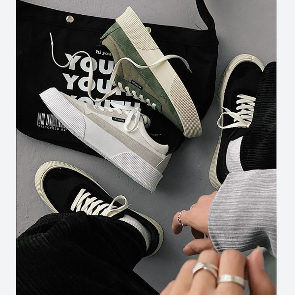Low-top Platform Sneakers Casual Breathable Comfortable Student Sneakers - Image 2