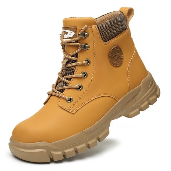 Labor Protection Plush And Warm Steel Toe Shoes - Image 2
