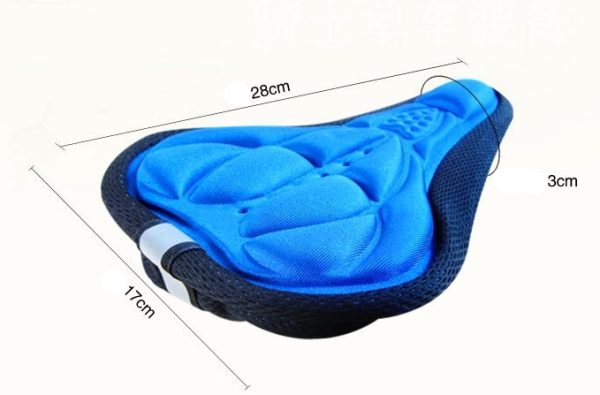 Bicycle embossed breathable mat color 3D breathable seat cover - Image 7