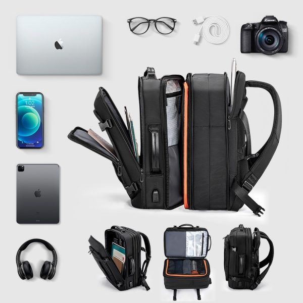 Travel Bag Multi-layer Horizontal Large Capacity Thickened Notebook Backpack - Image 4