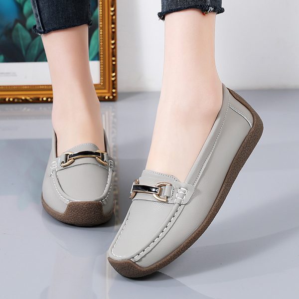 Soft Surface Comfortable Plus Size Loafers - Image 7
