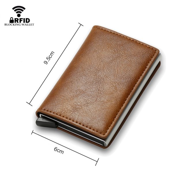 Men's Multiple Card Slots Wallet Carbon Fiber - Image 2