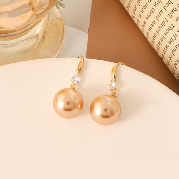 Women's Advanced French Simple Pearl Earrings - Image 2