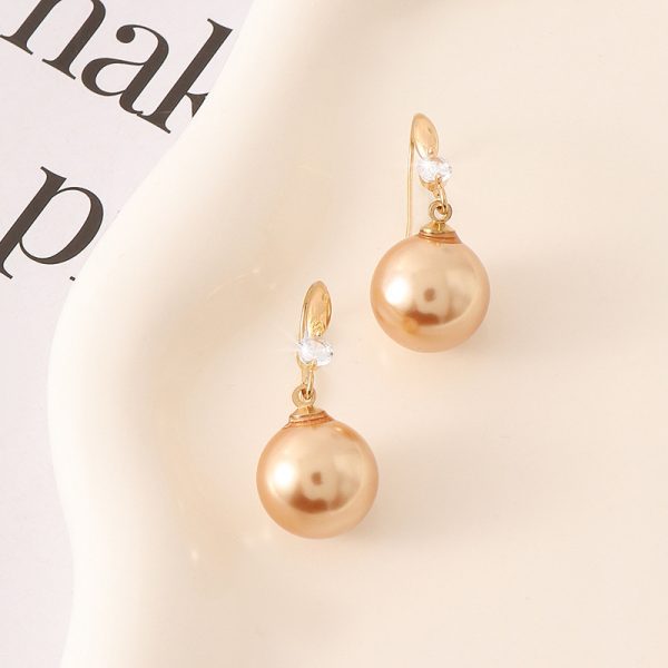 Women's Advanced French Simple Pearl Earrings - Image 3