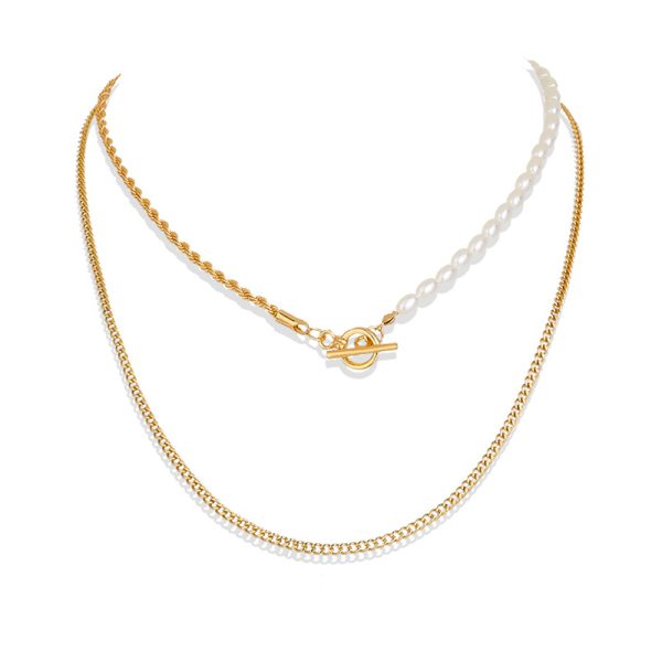 Trendy Cool Street Shot Geometry Metal Chain - Image 5