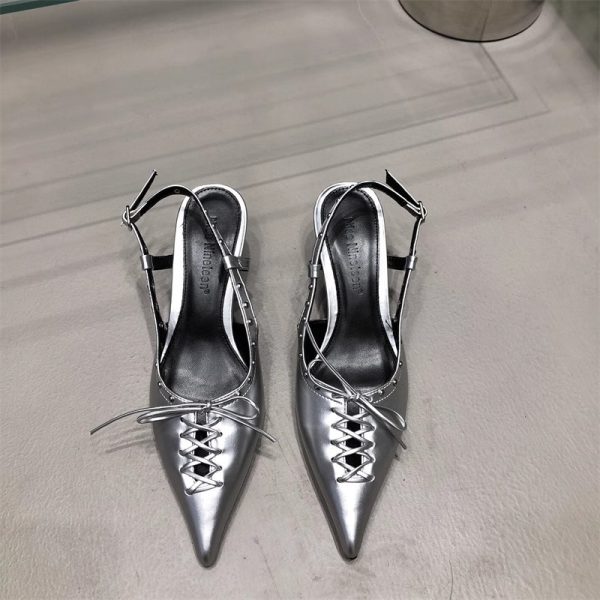 Women's Temperament Bandage Bow Toe Sandals - Image 3