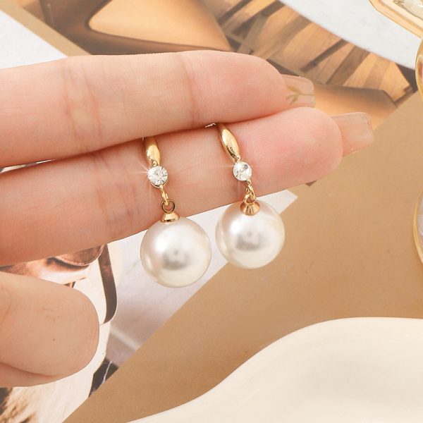 Women's Advanced French Simple Pearl Earrings - Image 6