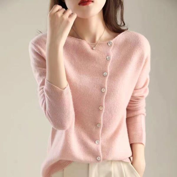 Autumn And Winter Turtleneck Woolen Sweater - Image 4