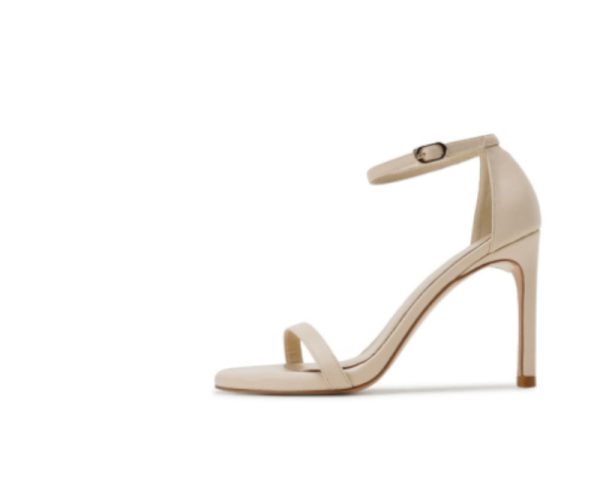 Women's Stiletto Heel Sandals With Buckle Strap - Image 6