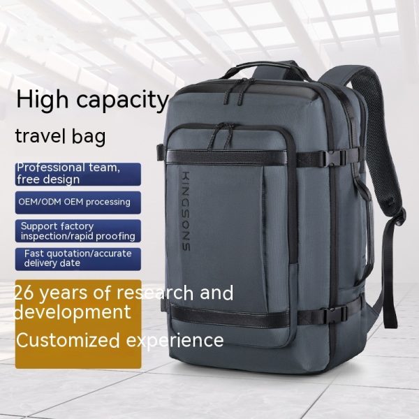 Travel Bag Multi-layer Horizontal Large Capacity Thickened Notebook Backpack - Image 7