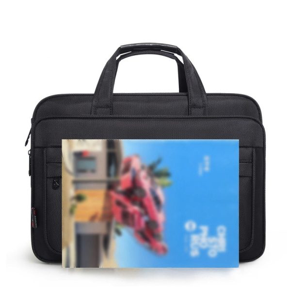 Men's Waterproof Oxford Large Capacity Briefcase - Image 5