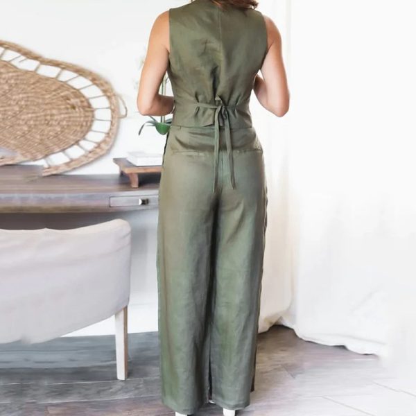 Women's Suit Fashion Vest Top - Image 3