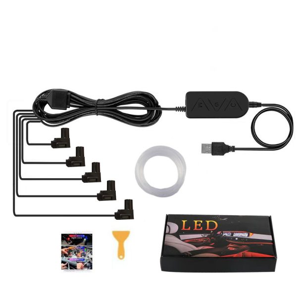 Car USB Atmosphere Light Modification Center Control Instrument Panel - Image 3