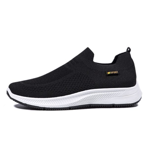 Spring Sports Leisure Cloth Shoes Flying Woven Thin Mesh Shoes - Image 3
