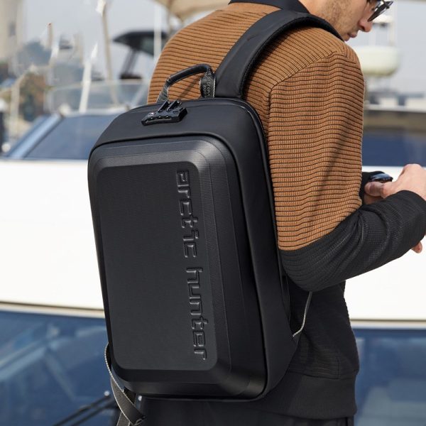 Anti-seismic Hard Shell Men's Anti-theft College Students Bag - Image 5