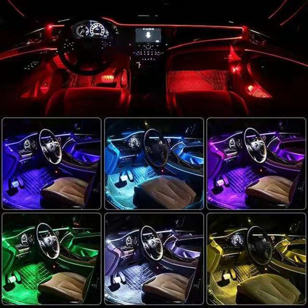 Car USB Atmosphere Light Modification Center Control Instrument Panel - Image 5