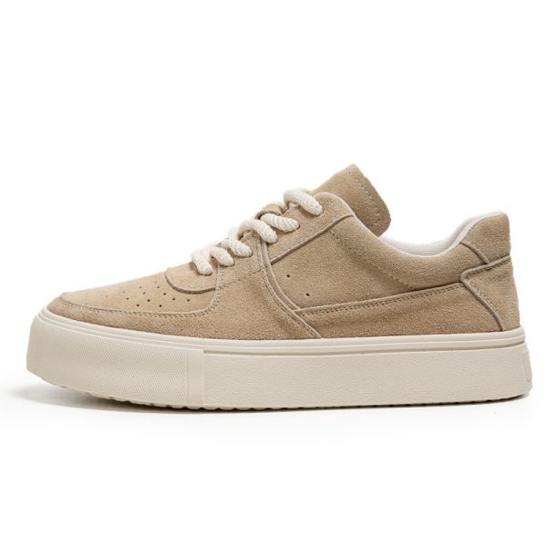 Harajuku Style For Students Sports Casual Lace-up Suede Shoes - Image 6